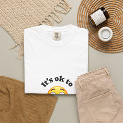 Mental Health Tee — "It’s OK to Not Be OK" Emoji T-Shirt