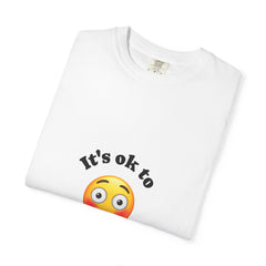 Mental Health Tee — "It’s OK to Not Be OK" Emoji T-Shirt