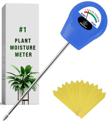 GROWIT Plant Moisture Meter - Accurately Tells You When to Water Your Plants - 26cm, No Battery Needed