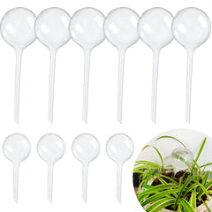 8 Pcs Clear Plant Watering Globes,Plastic Self-Watering Bulbs,Automatic Watering Globes,Garden Water Device for Plant Indoor Outdoor