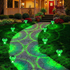 Benany Solar Lights Outdoor, 8 Pack Mushroom Lights Outside Waterproof, Solar Powered LED Lighting for Garden, Yard, Landscape, Path, Pathway, Lawn, Walkway, Driveway, Backyard Decor (Warm White)