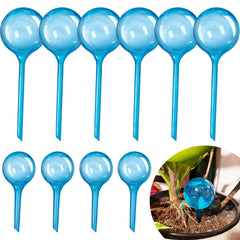 8 Pcs Clear Plant Watering Globes,Plastic Self-Watering Bulbs,Automatic Watering Globes,Garden Water Device for Plant Indoor Outdoor