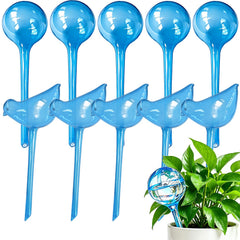 MOONSOUND Self Watering Globes for Plants - 10pcs Automatic Watering Bulbs for Indoor & Outdoor Potted Plants, Vacation Plant Care, Water Conservation Device