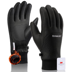 rivmount Winter Waterproof Ski Snow Warm Gloves for Women Men, Windproof Cold Weather Thermal with Touchscreen Fingers, for Running Driving Cycling Hiking Biking Outdoor Sports Daily Work