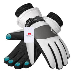 rivmount Winter Waterproof Ski Snow Warm Gloves for Women Men, Windproof Cold Weather Thermal with Touchscreen Fingers, for Running Driving Cycling Hiking Biking Outdoor Sports Daily Work