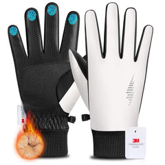 rivmount Winter Waterproof Ski Snow Warm Gloves for Women Men, Windproof Cold Weather Thermal with Touchscreen Fingers, for Running Driving Cycling Hiking Biking Outdoor Sports Daily Work