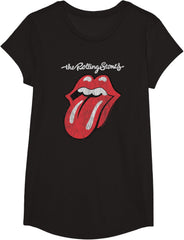 Rolling Stones Official Script Tongue T-Shirt
