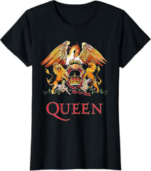 Queen Official Classic Crest T-Shirt